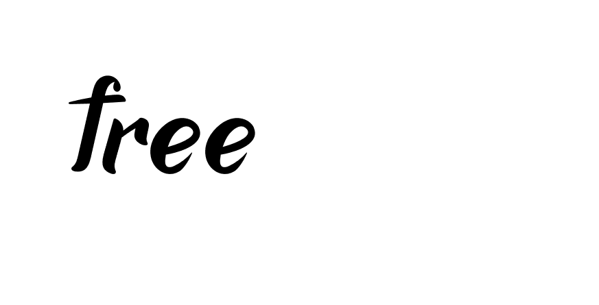 Signature of free