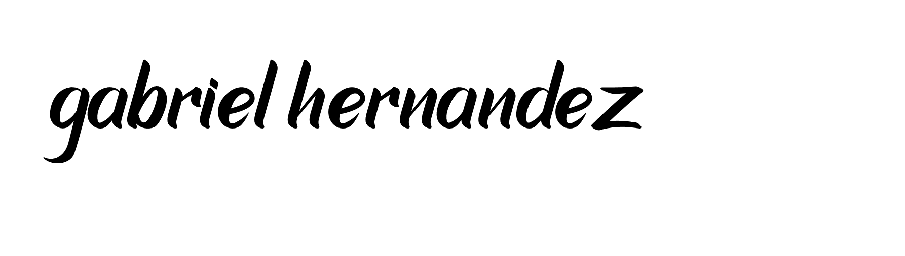 Signature of gabriel-hernandez