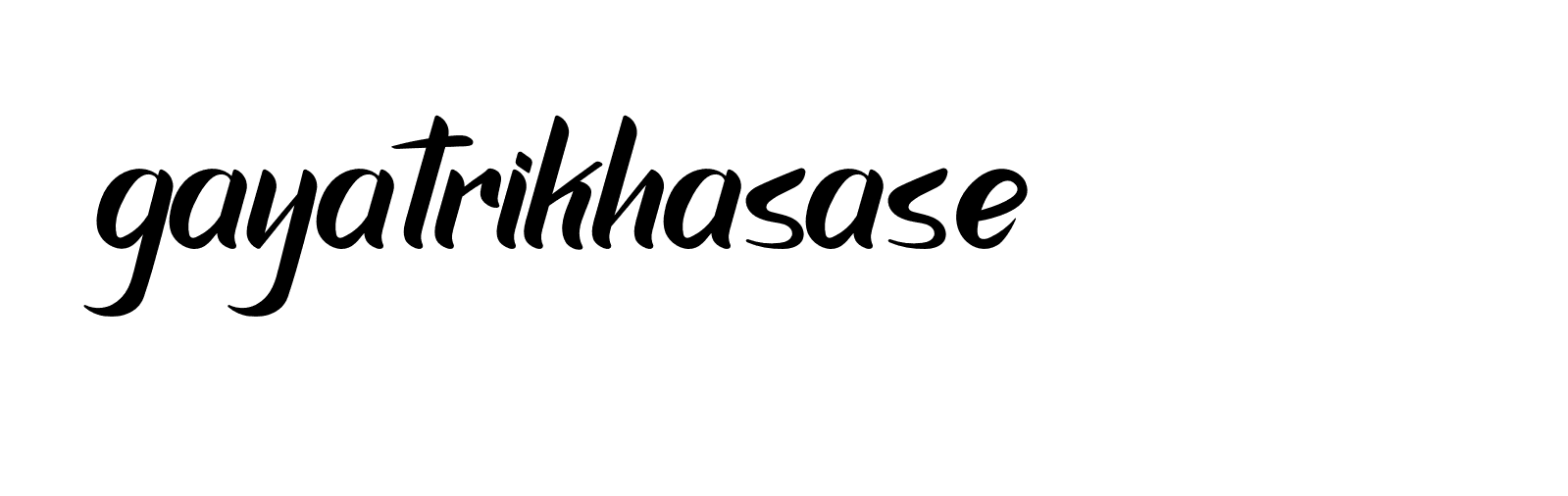 Signature of gayatrikhasase-