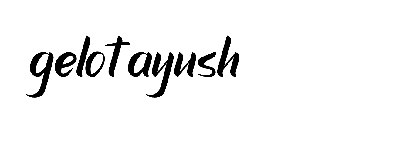 Signature of gelot-ayush