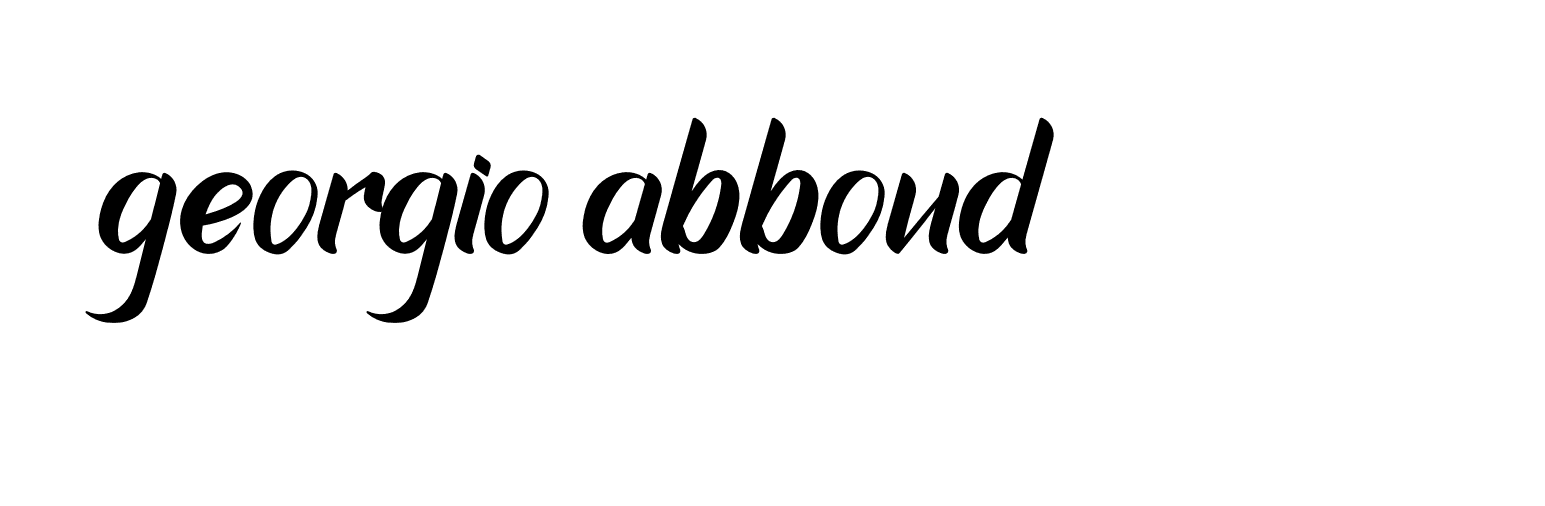 Signature of georgio-abboud