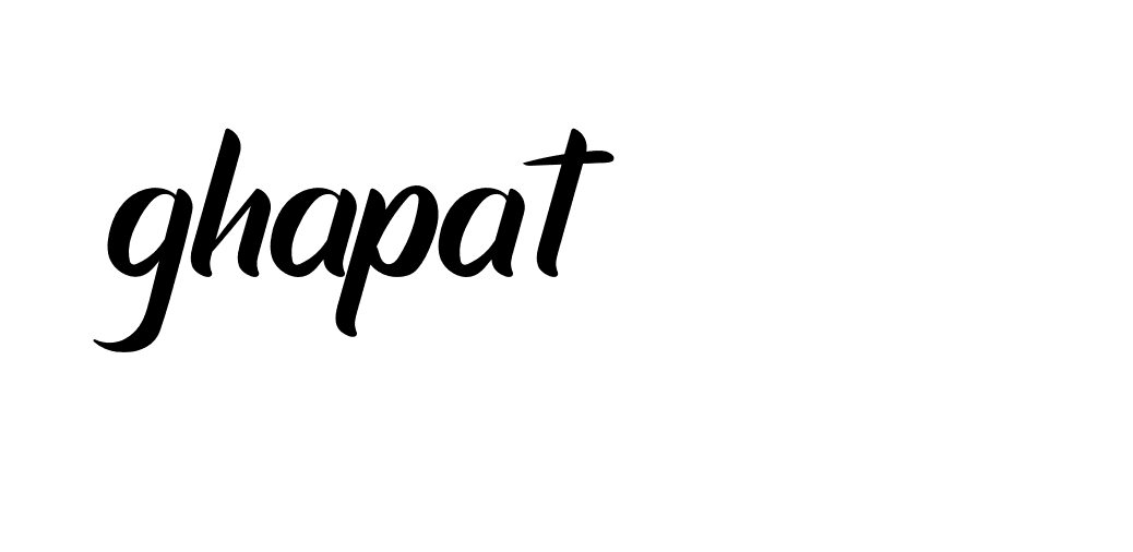 Signature of ghapat