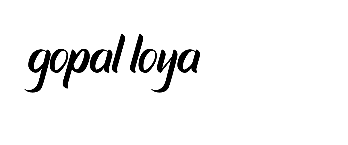 Signature of gopal-loya