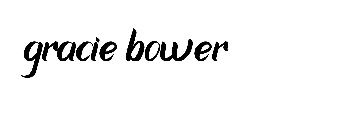 Signature of gracie-bower