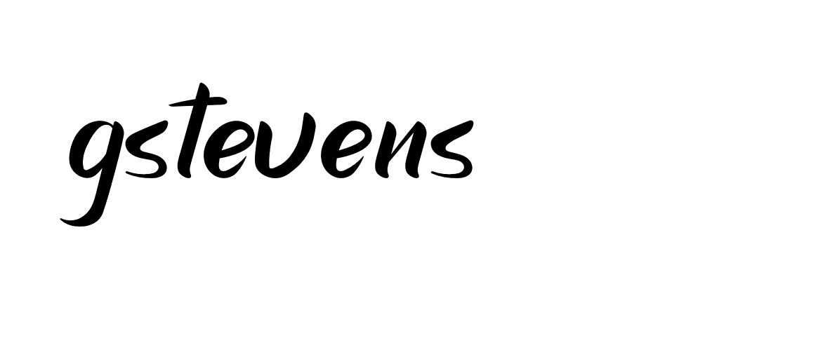 Signature of gstevens