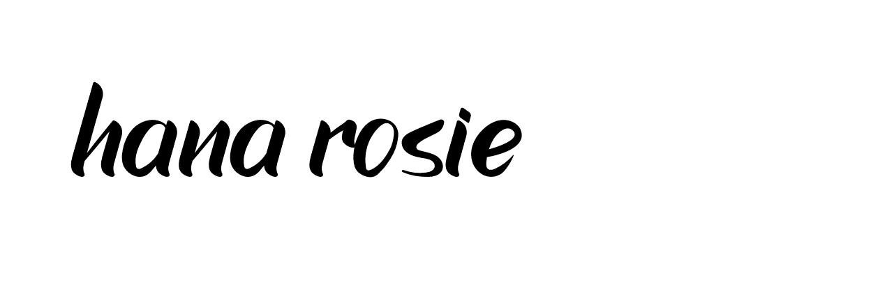 Signature of hana-rosie