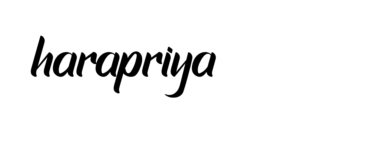 Signature of harapriya