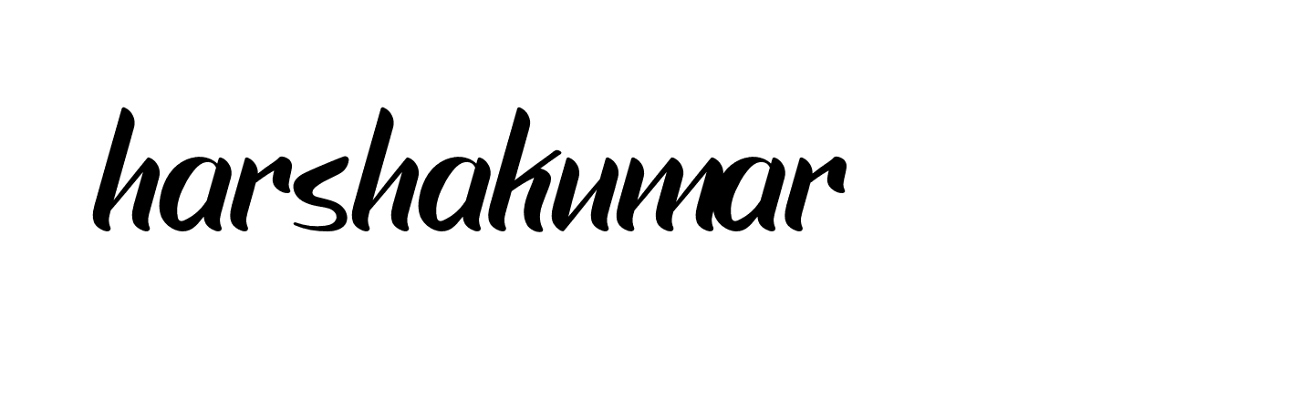 Signature of harshakumar