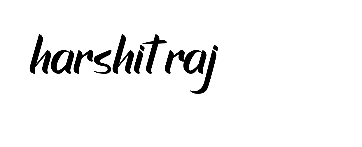 Signature of harshit-raj