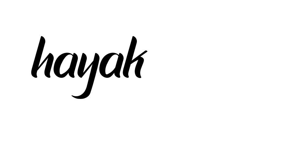 Signature of hayak