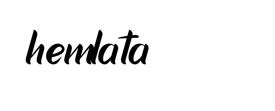 Signature of hemlata