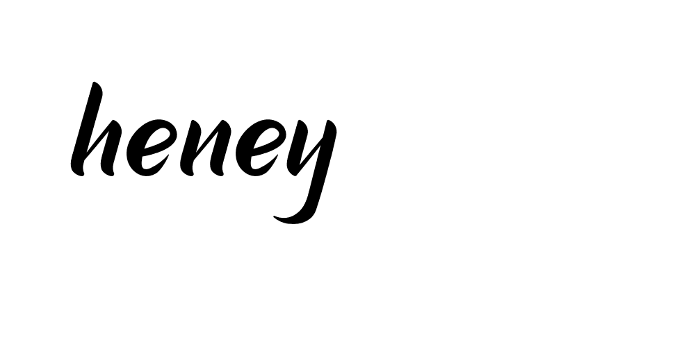 Signature of heney