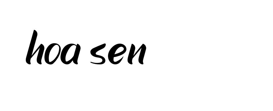 Signature of hoa-sen