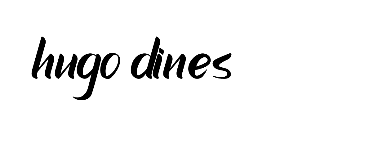 Signature of hugo-dines