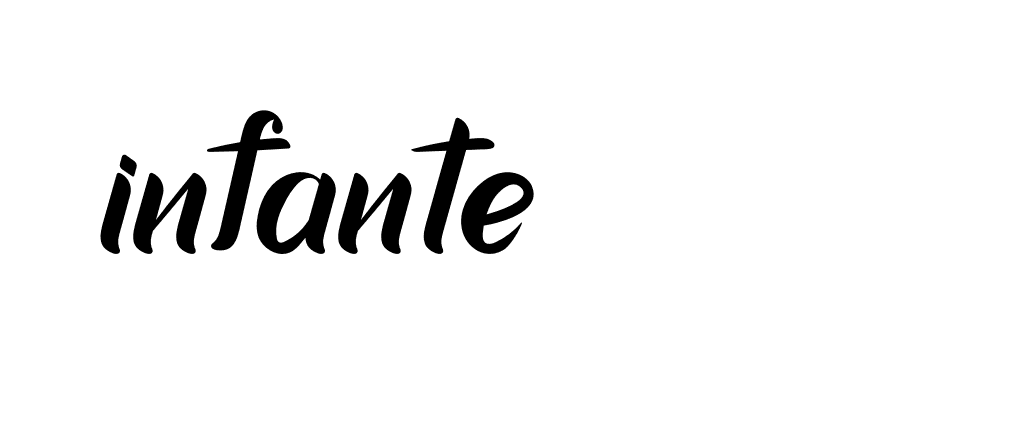 Signature of infante