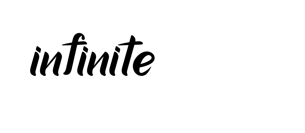 Signature of infinite