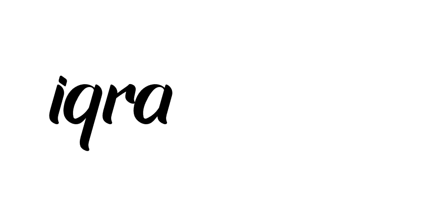 Signature of iqra-