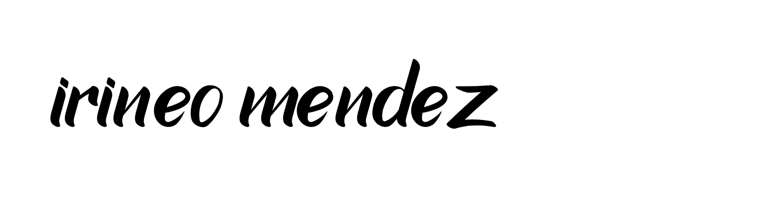 Signature of irineo-mendez-