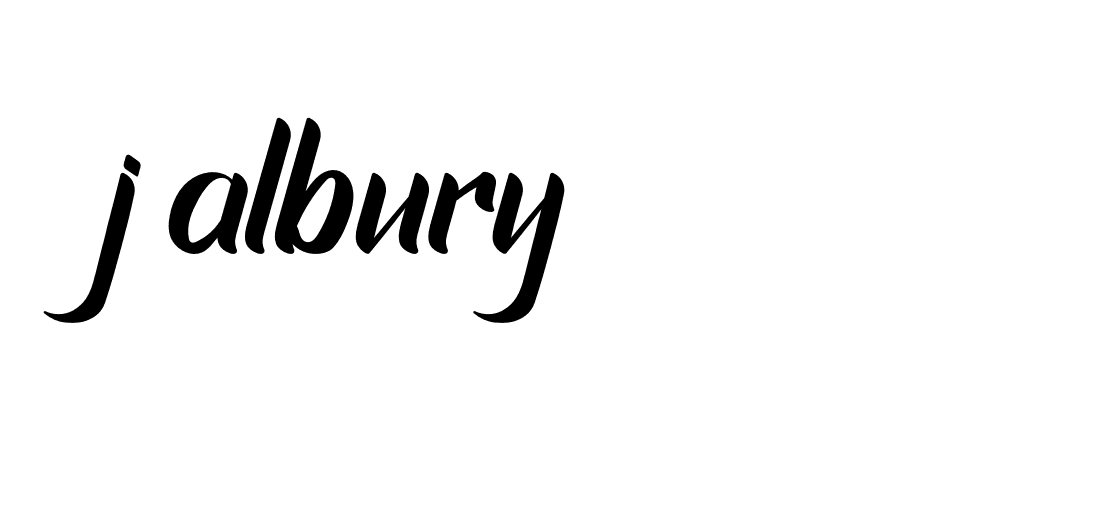 Signature of j-albury