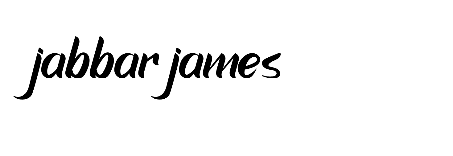 Signature of jabbar-james