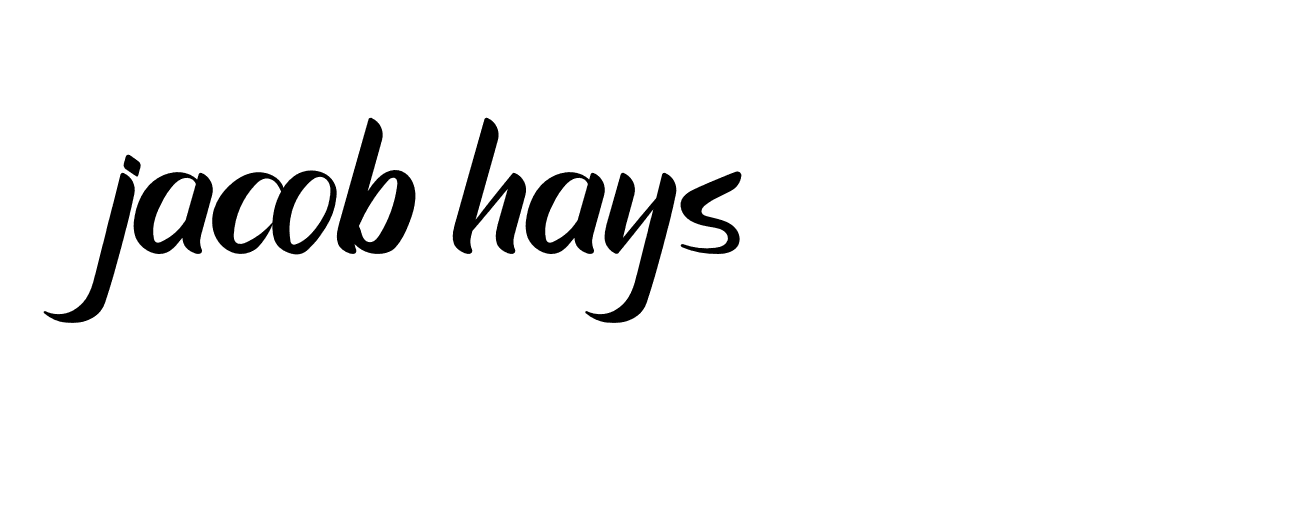 Signature of jacob-hays