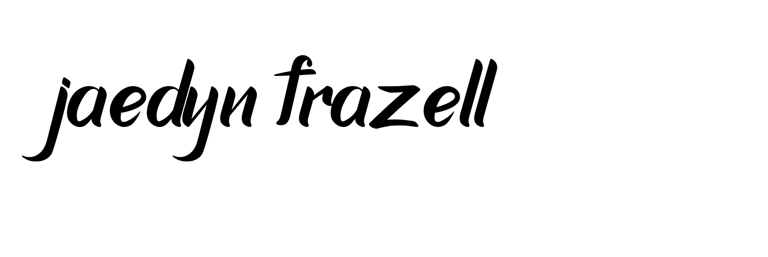 Signature of jaedyn-frazell