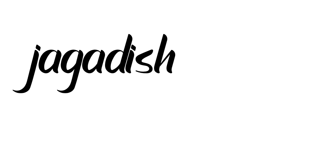 Signature of jagadish