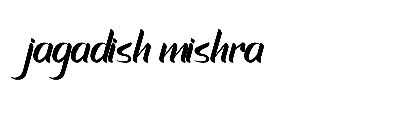 Signature of jagadish-mishra