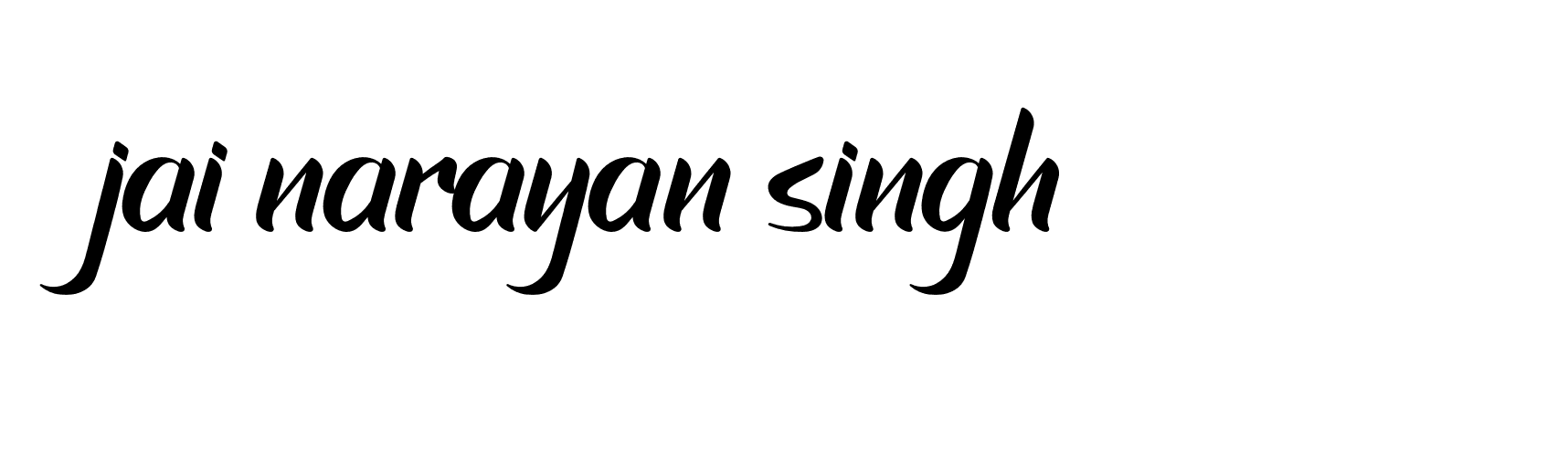 Signature of jai-narayan-singh