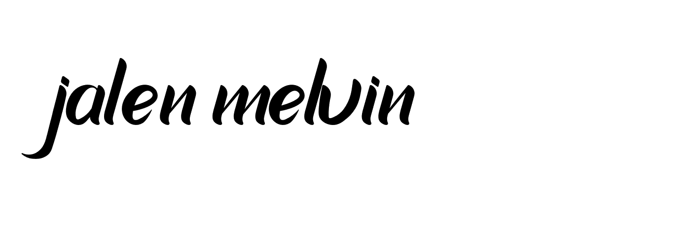 Signature of jalen-melvin