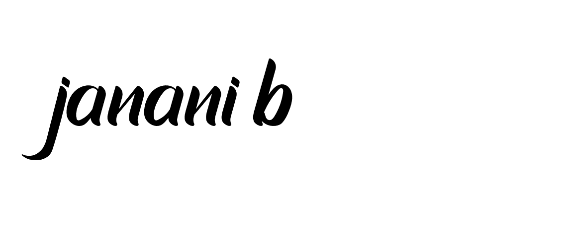 Signature of janani-b