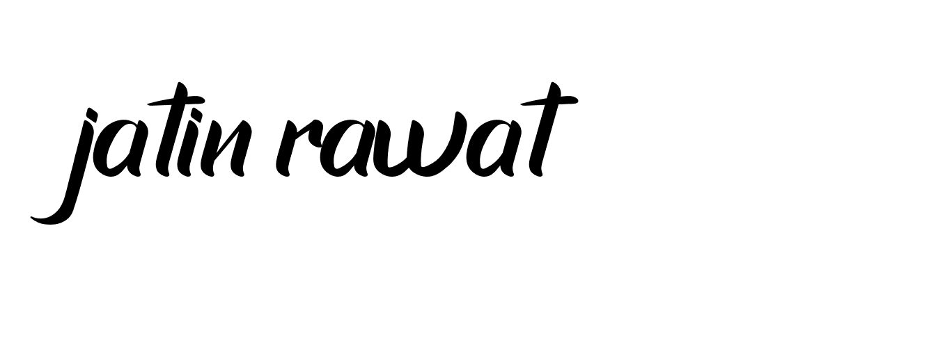 Signature of jatin-rawat