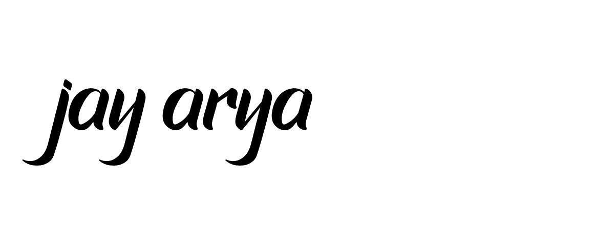 Signature of jay-arya