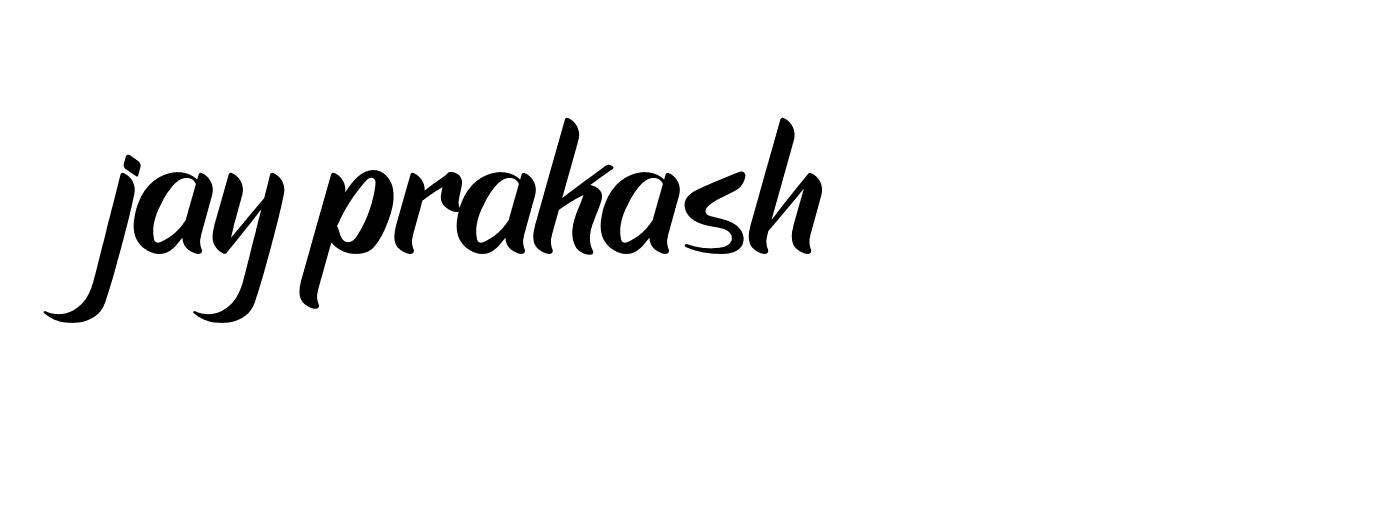 Signature of jay-prakash