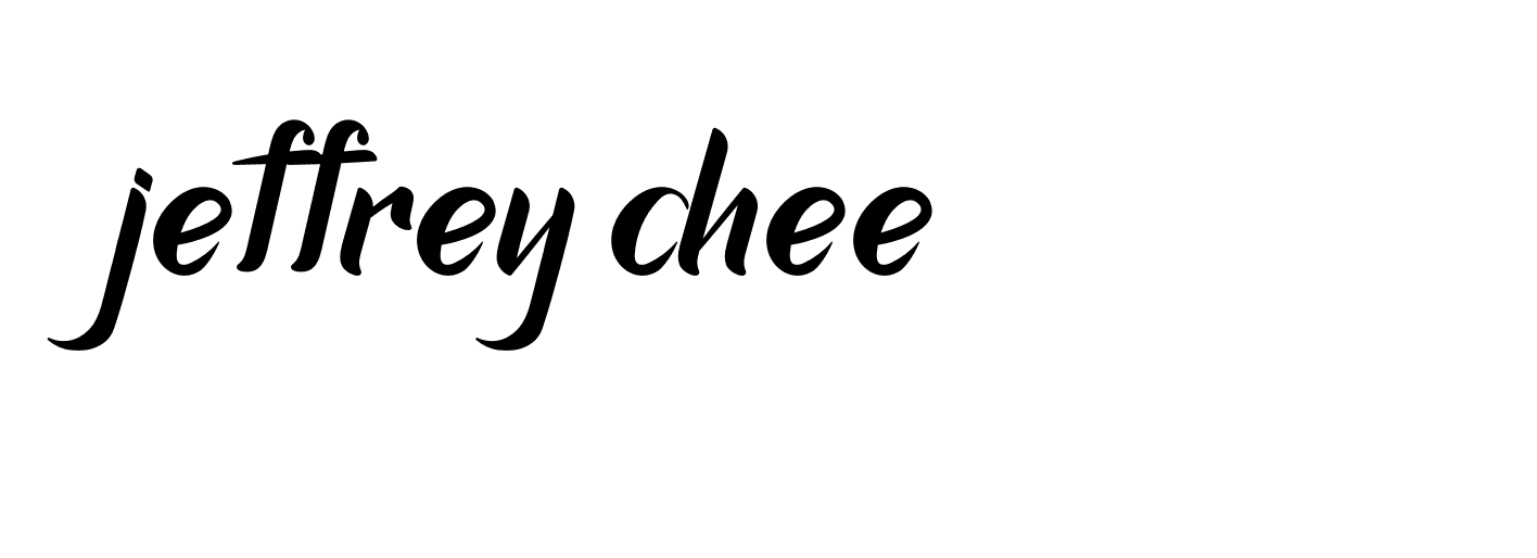 Signature of jeffrey-chee