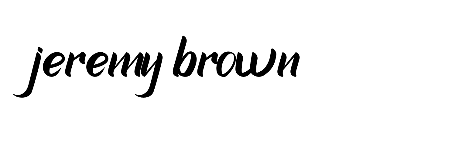 Signature of jeremy-brown