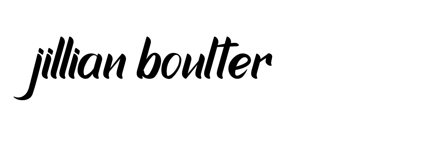 Signature of jillian-boulter