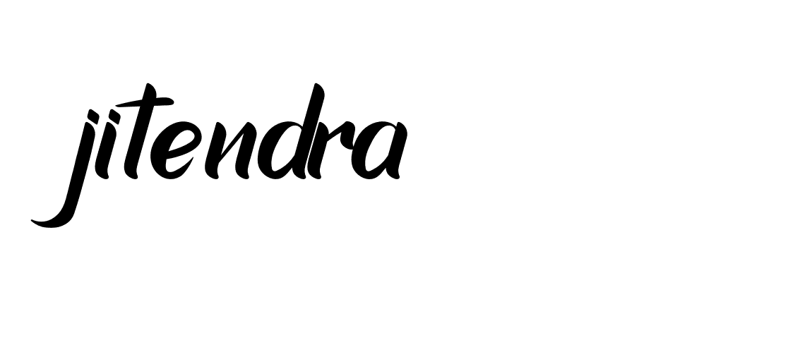 Signature of jitendra