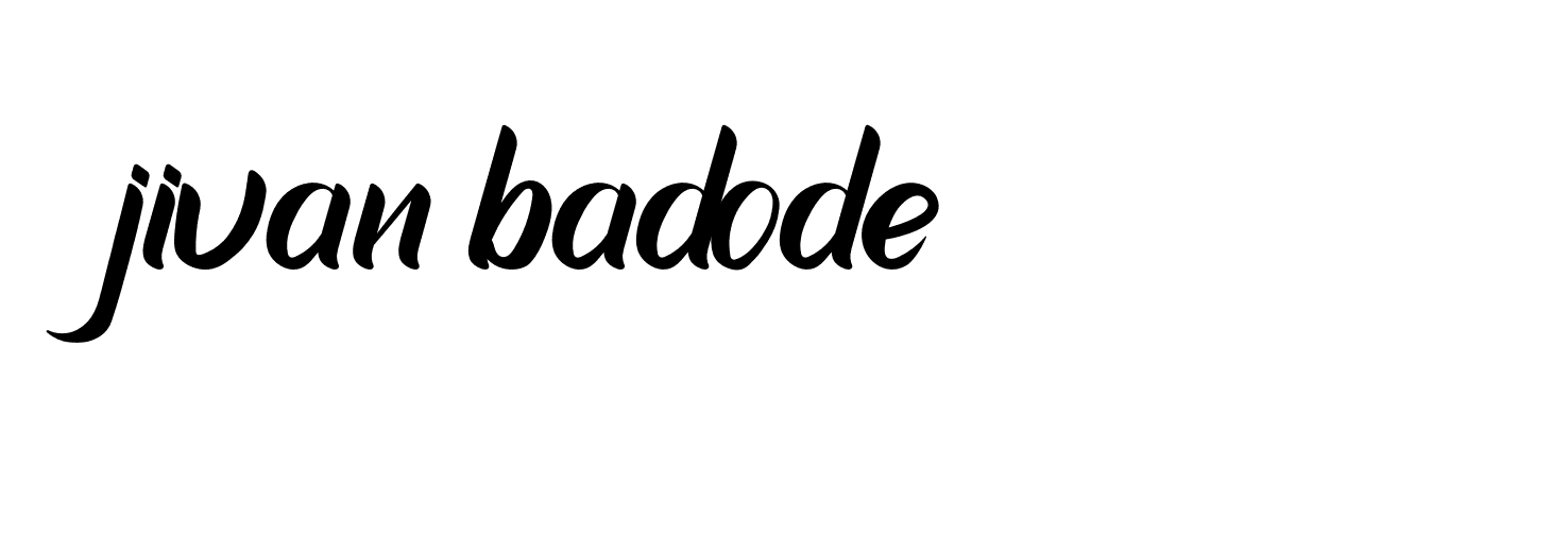 Signature of jivan-badode-