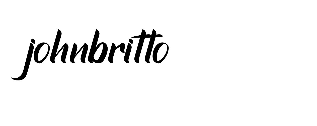 Signature of johnbritto-