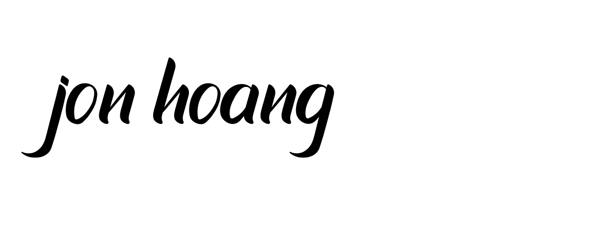 Signature of jon-hoang