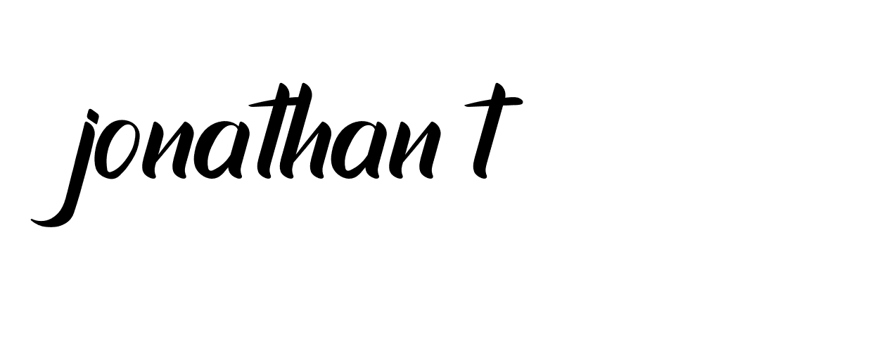 Signature of jonathan-t