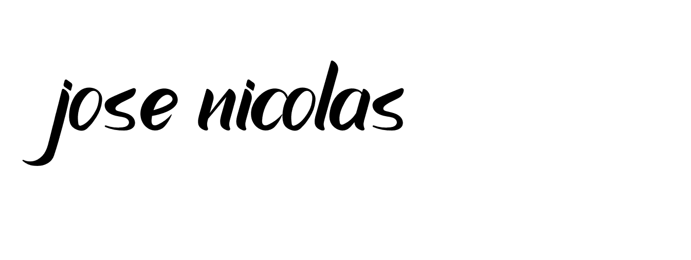 Signature of jose-nicolas