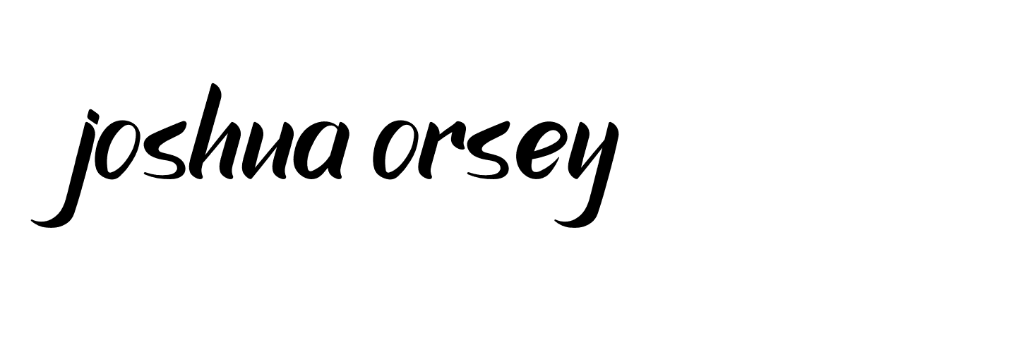 Signature of joshua-orsey