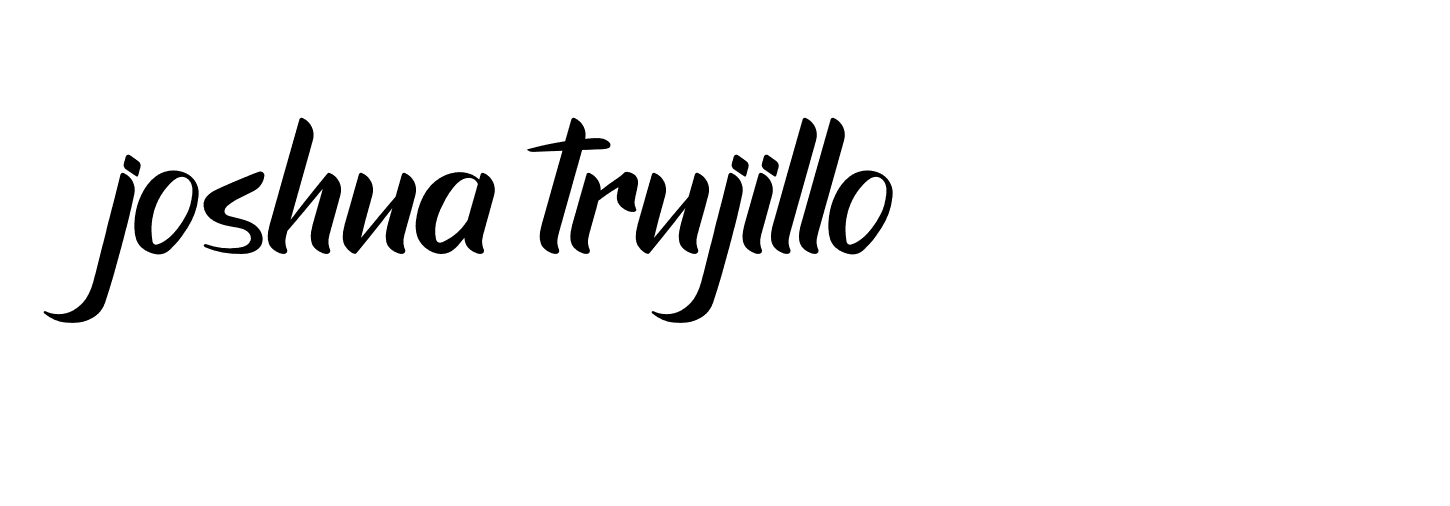 Signature of joshua-trujillo