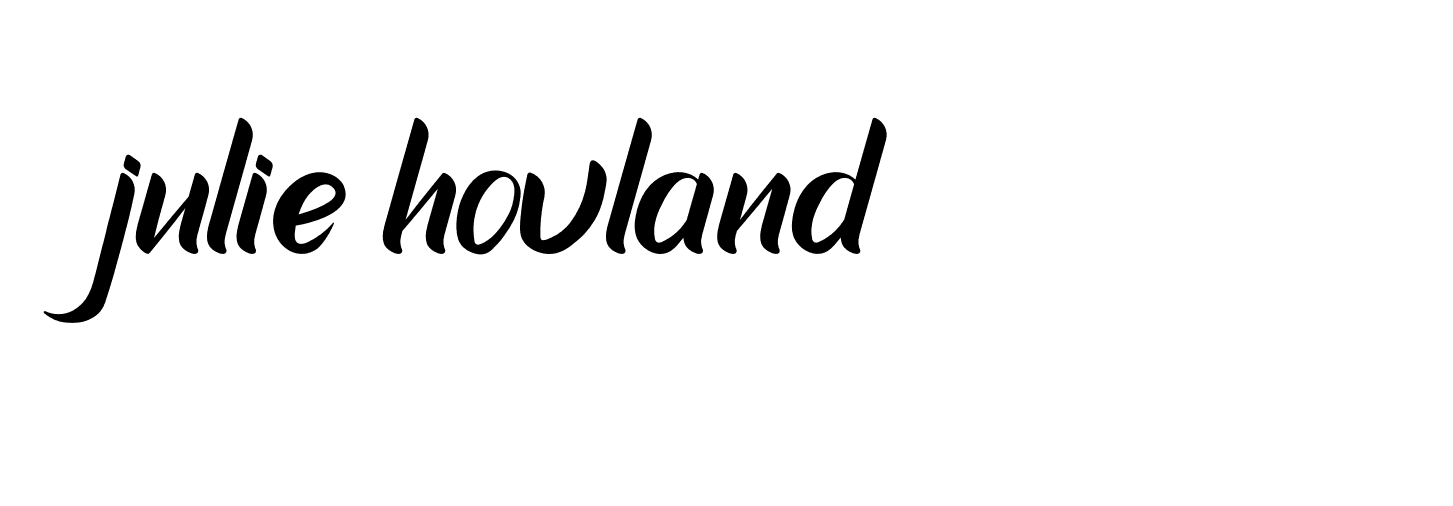 Signature of julie-hovland-