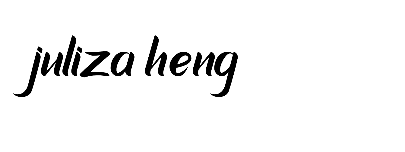 Signature of juliza-heng