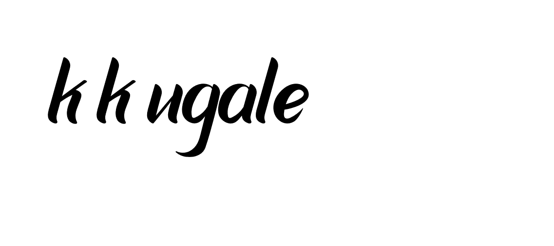 Signature of k-k-ugale