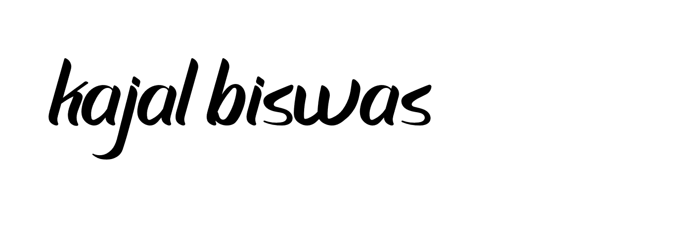 Signature of kajal-biswas