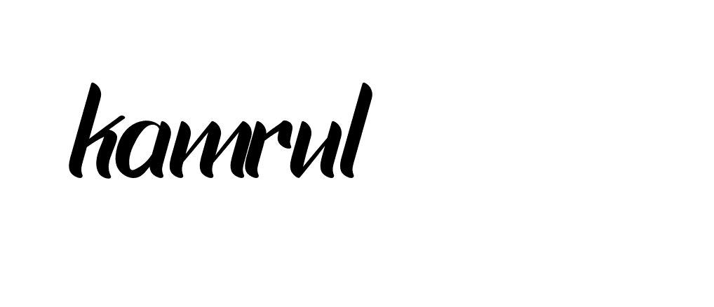 Signature of kamrul